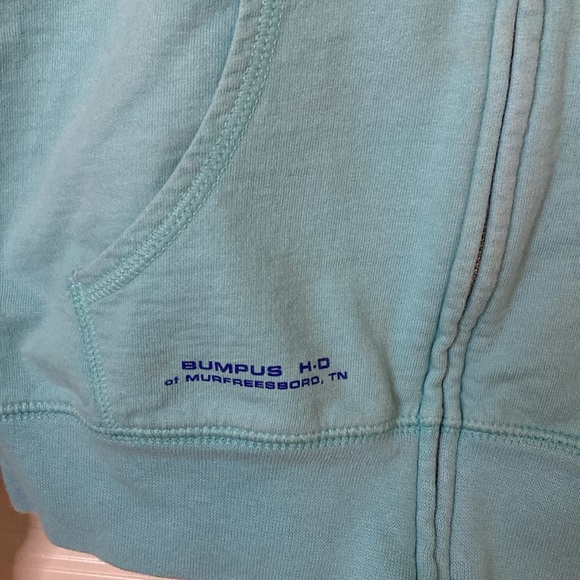 Harley Davidson Zipper Front Hoodie Womens Size M Blue‎ Tennessee - Picture 3 of 11